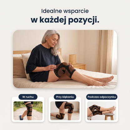 Miedziana orteza kolana - naevi